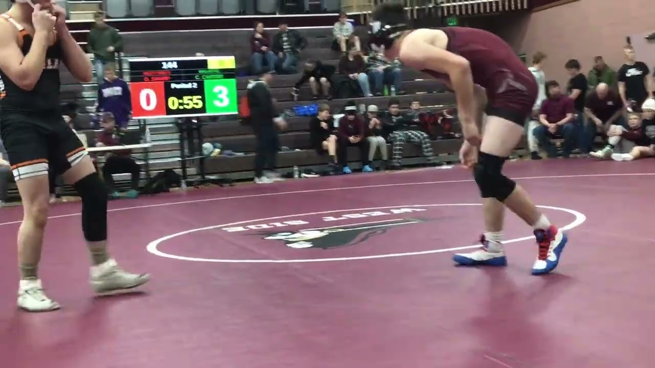  144lbs. Danny Sharp (wesi) vs C. Cater (malad) 