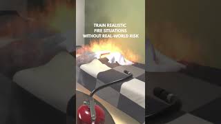 Fire training without fire #VRTraining #FireSafety #SafetyTraining #virtualreality
