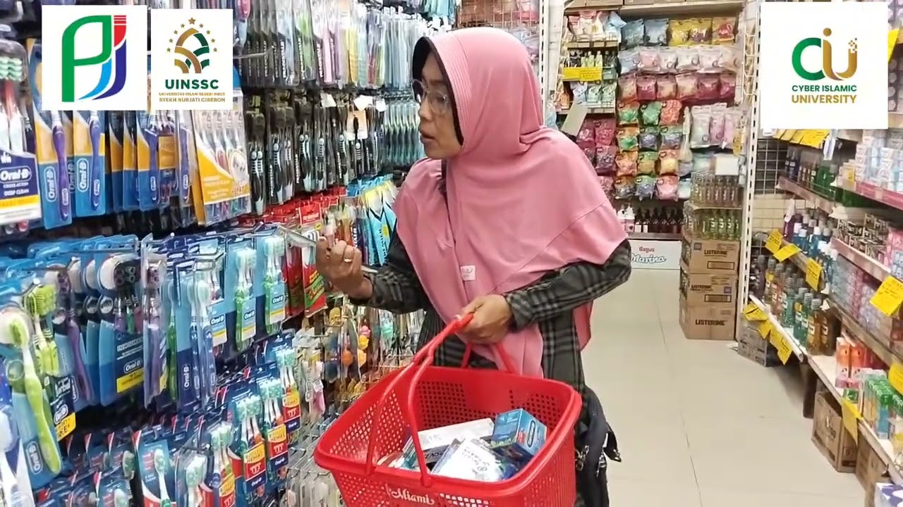 Vidio Praktik Fiqih Muamalah dalam kehidupan sehari-hari,yaitu jual beli disupermarket.#pjjpai