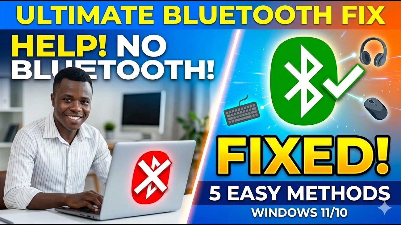 How to Fix Bluetooth Not Working on Windows 11/10 (5 Easy Methods ...