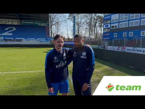 Das Teambaucenter - Lattenschießen mit Daniel Harritonov & Erik Zenga
