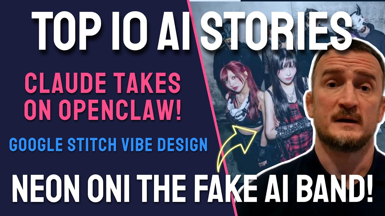 This Week's Top 10 AI Stories! NVIDIA DLSS5, ChatGPT-5.4 Mini, Stich Vibe Designs, Claude Channels!