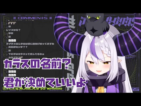 カラスの扱いが適当すぎるラプ様【ホロライブ/切抜き/ラプラス・ダークネス】