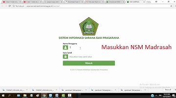 CARA MUDAH LOGIN KE SIM SARPRAS