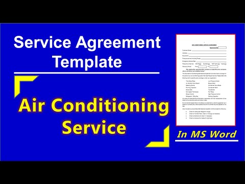 Auto Repair Service Agreement Template