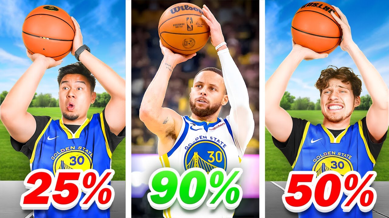 Beat Curry's Shooting Percentage, Win his Jersey!