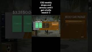 CS2 weekly drops and armory until I get a knife | week3-1