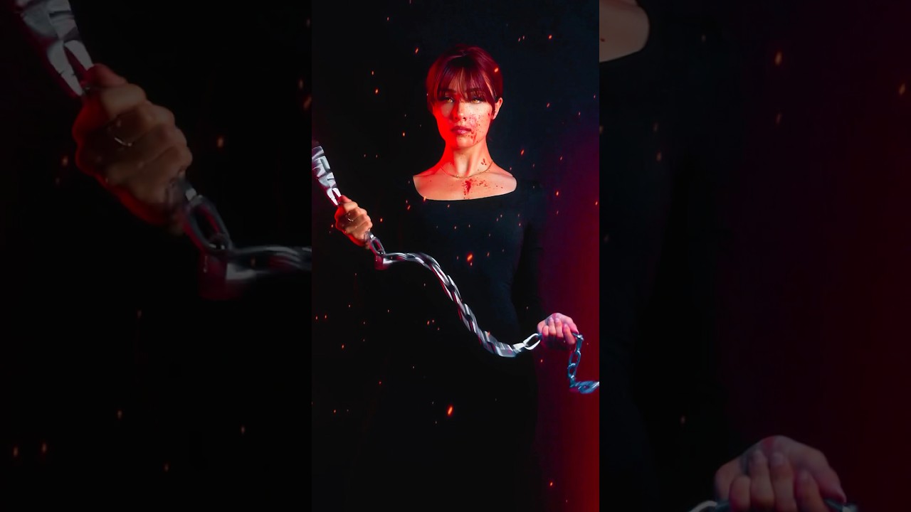 Oops, you’re in trouble😈 #cosplaytransition #chainsawman #csm #makima #makimacosplay #cosplayer