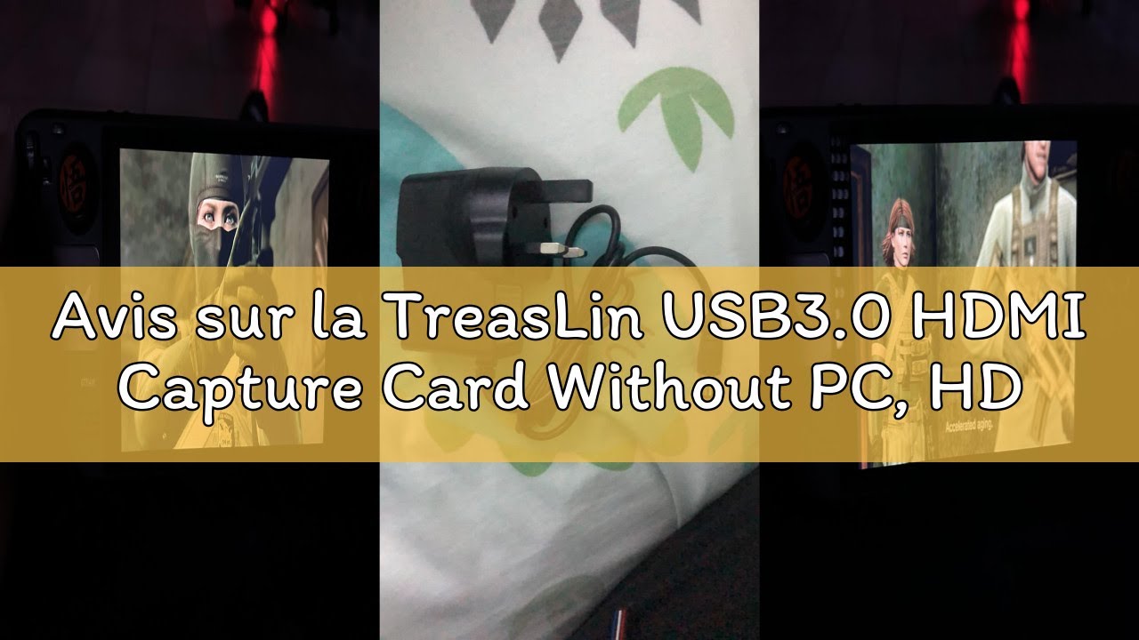 Avis sur la TreasLin USB3.0 HDMI Capture Card Without PC, HDMI Game Capture Screen Recording Device