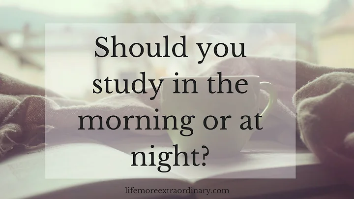 Do students learn better in the morning or afternoon? (2023)