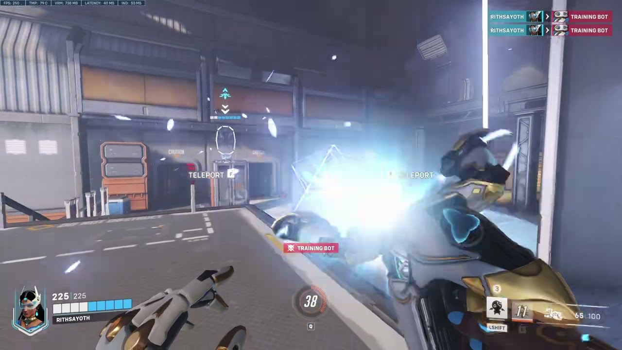 Symmetra Teleport Spamming "Buff" 🤣🤣