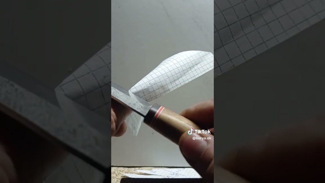 Агрессивный рез ножа 