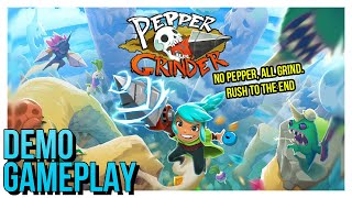 Pepper Grinder | Steam Next Fest Feb 24 Demo Gameplay (No Commentary)