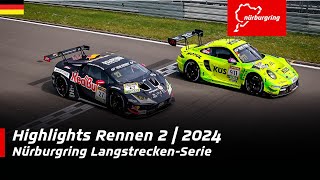 Highlights Rennen 2 | Nürburgring Langstrecken-Serie | 2024