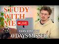 Study With Me LIVE 🚀 7-HOURS — Deep Focus (50/10 Pomodoro) | Cozy UK Rain, No Distractions!