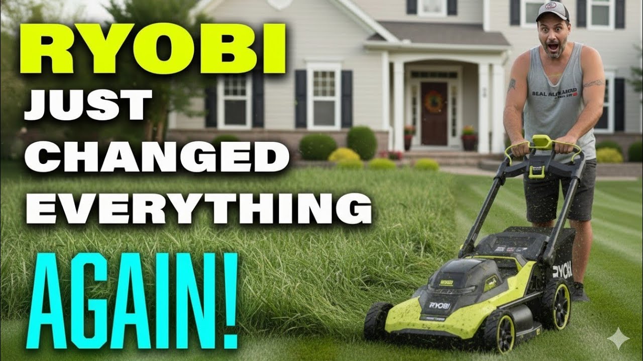Ryobi 2025 Outdoor Lineup Overview - Header Image