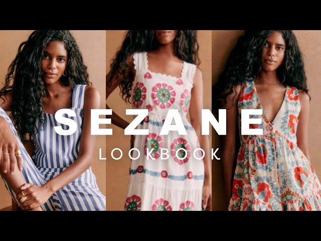 SEZANE Lookbook Review Summer Collection June 2024 - YouTube