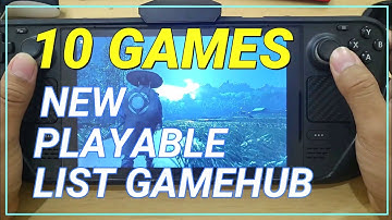 NEW PLAYABLE PC GAMES LIST GAMEHUB GAMEFUSION POCO F6