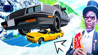 DANCE COFFIN ON FUNERAL MEME COMPILATION new | ASTRONOMIA SONG | BeamNG Drive
