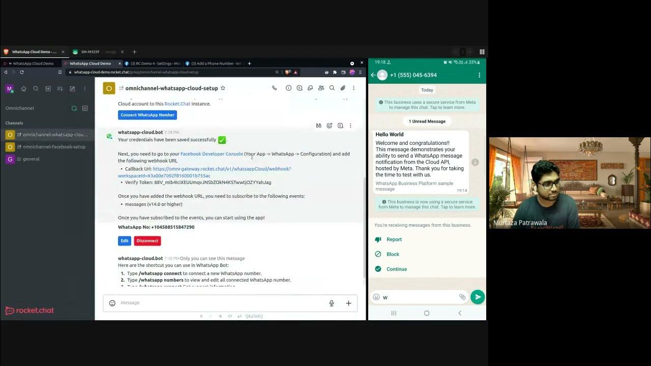 Sneak Peek | WhatsApp Cloud  API for Business in Rocket.Chat