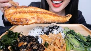 Grill Fish Healthy Meal Asmr Eating Sounds No Talking Sas-Asmr