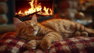 Relaxing Fireplace Ambience & Soothing Sounds | Beat Insomnia with Fireplace Sleep Therapy