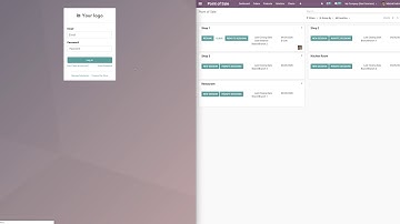 POS logout, direct logout Odoo Backend
