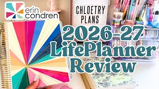 Erin Condren LifePlanner Review 2026-2027 | Chloetry Plans