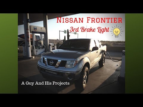 Nissan Frontier 3rd Brake Light Bulb Replacement 2nd Gen 2005-2021