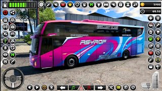 Euro Bus Simulator 3D Games #009 | Offroad Tourist Bus Driving | Android Gameplay screenshot 4