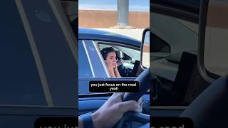 Part 3: Tesla driver calls for help! 😱 #tesla #cars #help #scary #highway #tonyandangel