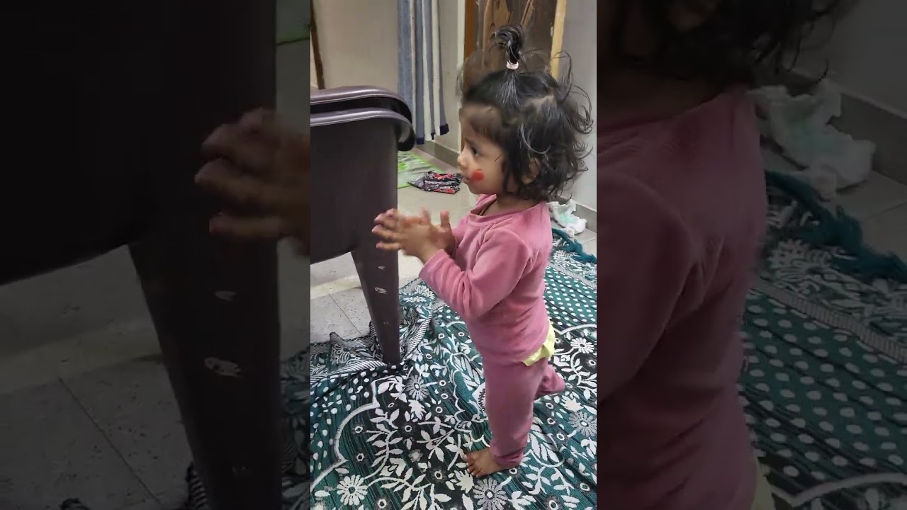 #Manvi ke liy holi aagya h 