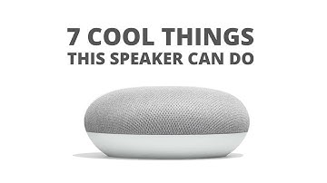 7 Cool Things The Google Home Mini Speaker Can Do Other Than Play Music