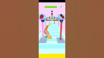 Donut Stack - All Levels Walkthrough Gameplay iOS,Android Relaxing Video Update Level #shorts