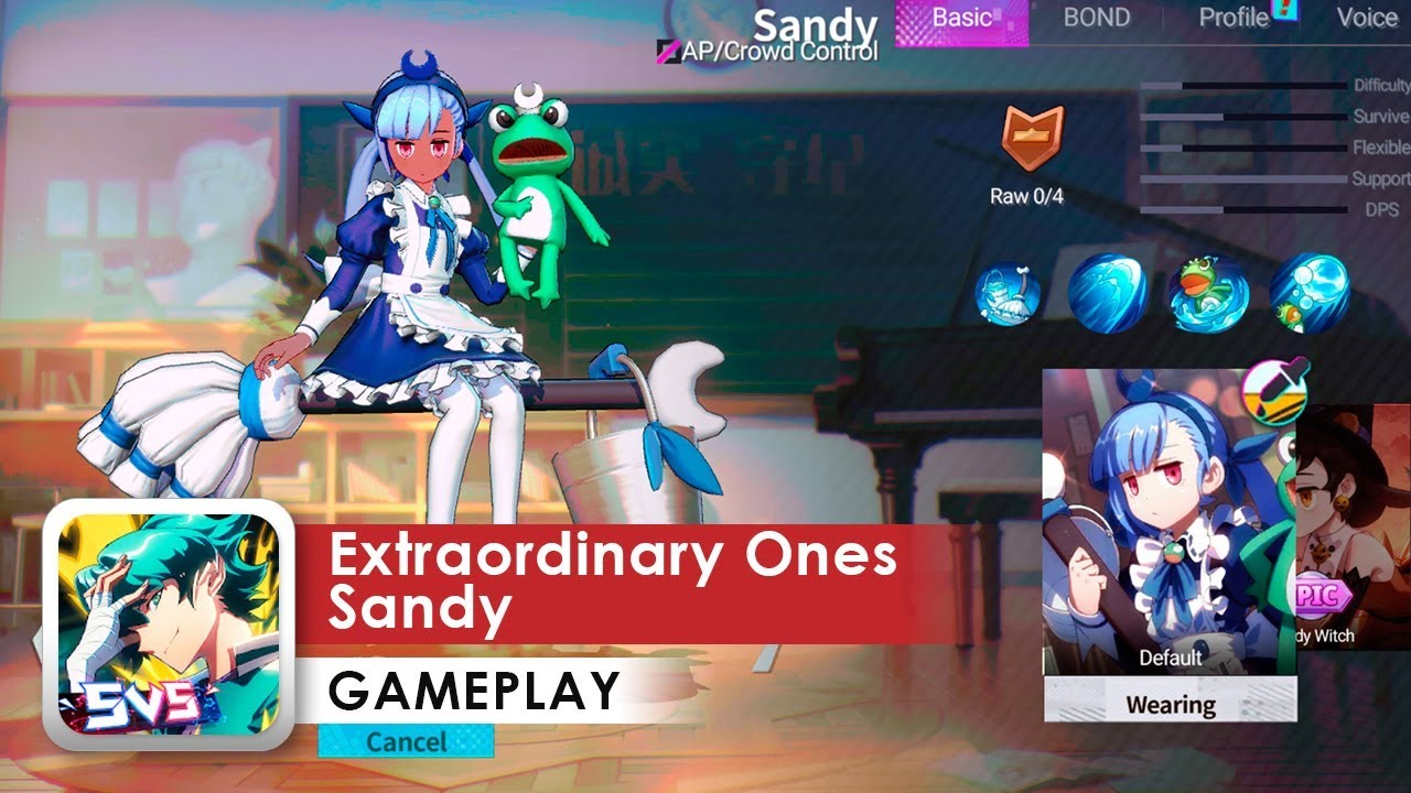 Extraordinary Ones Sandy Gameplay Ios Android Anime Style Moba Youtube