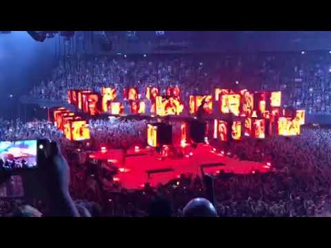 Metallica Ziggo Dome accident James Hetfield  now that we're dead 04/09/2017