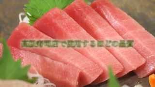 天然まぐろ3種のトロ食べ比べ