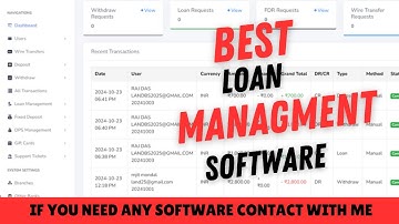 Efficient Loan Management Software | Streamline Your Financial Processes Today! Best Loan Software||