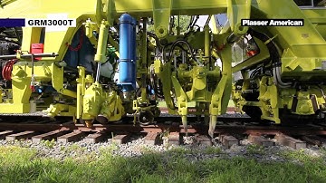 GRM3000T - Working the Machine - PMC Rail Operator Tutorial Part 9