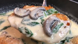 Creamy Parmesan Garlic Mushroom Chicken by Bessy8Taste 2,643 views 3 years ago 4 minutes, 5 seconds