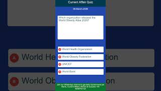 Govt Job Alerts – Daily MCQs &amp; Current Affairs #shorts