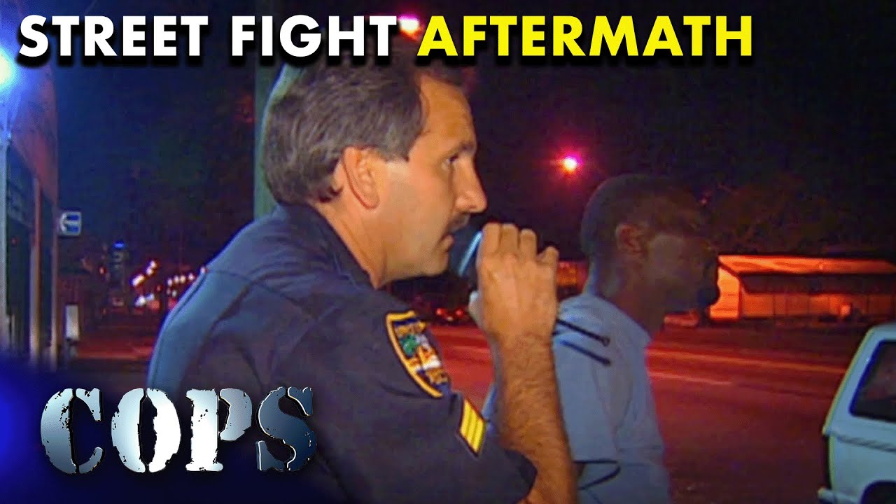 Breaking Up A Street Fight, Jacksonville Sheriff's Office Sergeant Richard Elkins | Cops TV Show