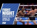 Richard Torrez Jr Lands Perfect Uppercut Over Bryant, Gets Highlight KO in Rd. 1 | FIGHT HIGHLIGHTS