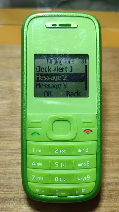 Nokia 1200 ringtone Message 2 #shorts