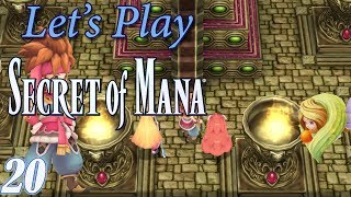 Lets Play Secret of Mana (2018) Blind! [Ep 20] - Moon Palace & Tasnica | Secret of Mana 3D Remake