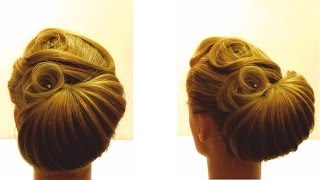 Вечерняя прическа на средние волосы. Прическа своими руками Hairstyle for medium hair Вечерняя прическа на средние волосы. Прическа своими руками Hairstyle for medium hair