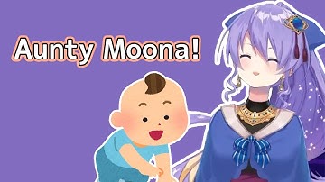 Moona Babysits Her Niece and Got Asked How Old She is [Hololive] [English Sub]