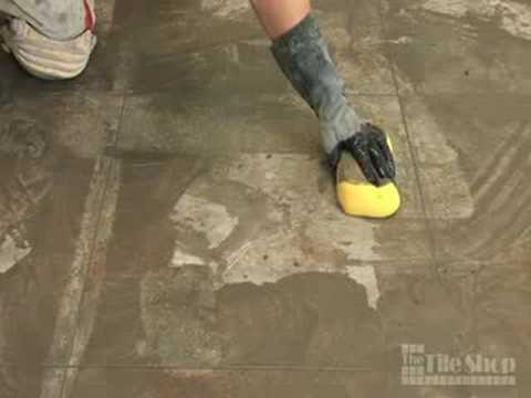 The Tile Shop: Grouting