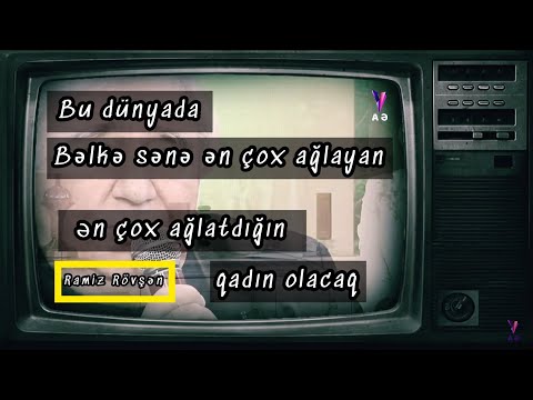 Ramiz Rövşən ft Xəzər Süleymanlı - Qara paltarlı qadın (şeir)