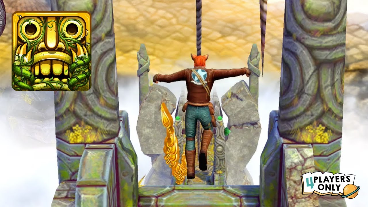 Temple Run - Darkness has fallen across Sky Summit! What terrors